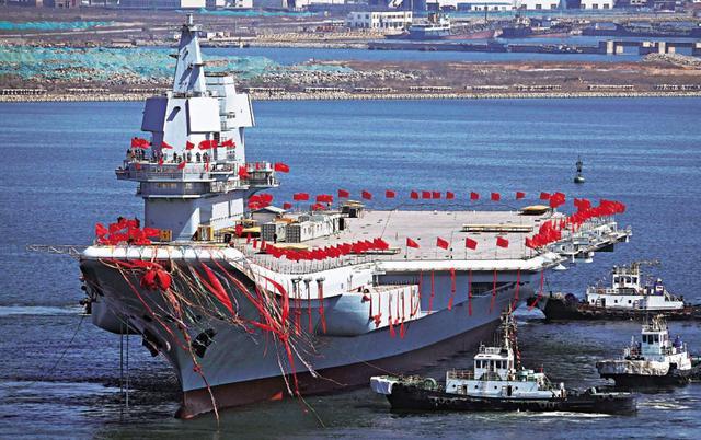外媒预测中国8年内拥有4-6艘航母